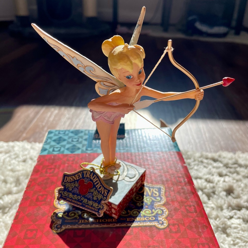 Disney Traditions Tinker Bell Cupid in Box